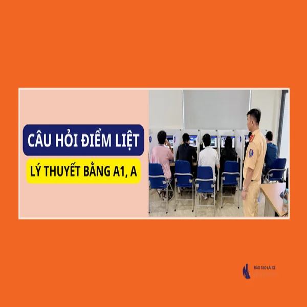 Các câu hỏi điểm liệt thi bằng lái xe A1 A đề mới, kèm đáp án 2026