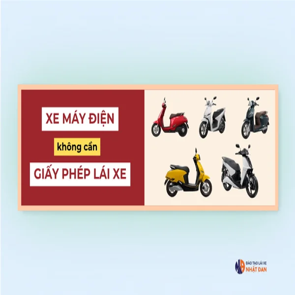 Tổng hợp các loại xe máy điện không cần bằng lái mới nhất 2026