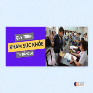 Quy trình khám sức khỏe thi bằng lái A1 mới nhất 2026