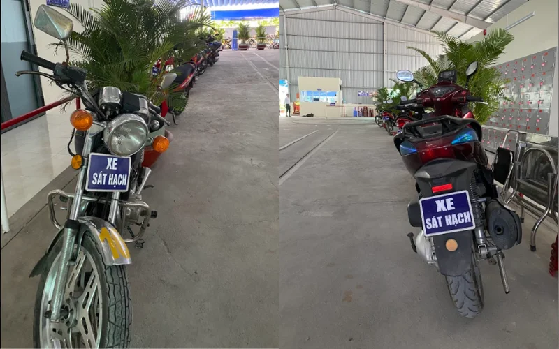 thi bằng A bằng xe gì 1