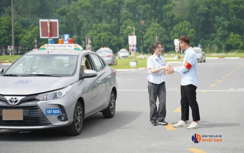 Quy trình thi sát hạch lái xe ô tô hạng B 2
