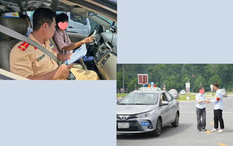Thi thực hành lái xe ô tô bao nhiêu điểm đậu 1