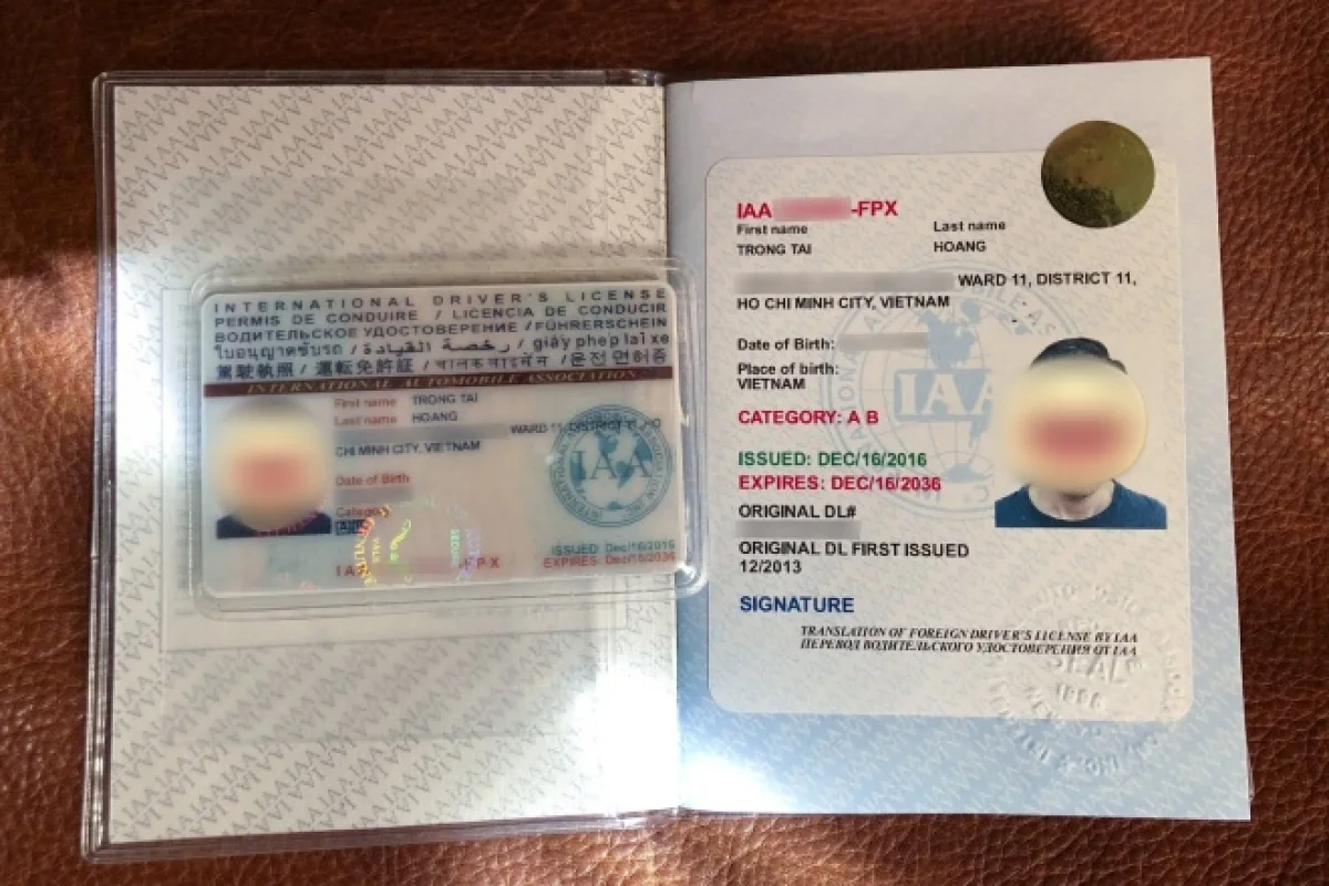 Bằng Lái Quốc Tế có bao nhiêu loại 2