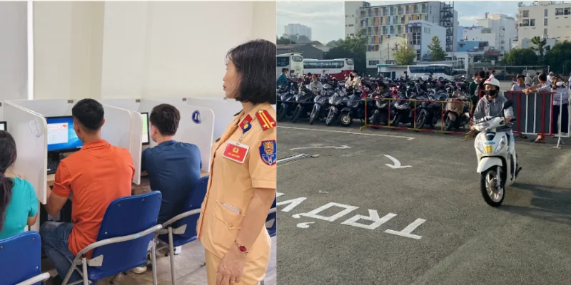 Luật thi bằng lái xe máy 2026 2
