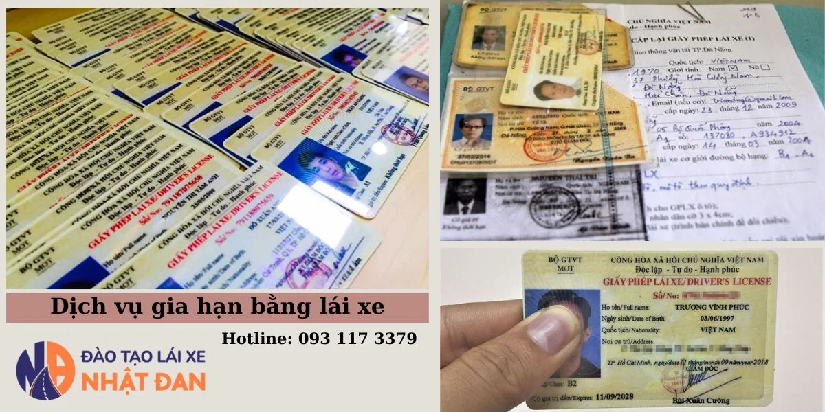 Gia hạn bằng lái xe
