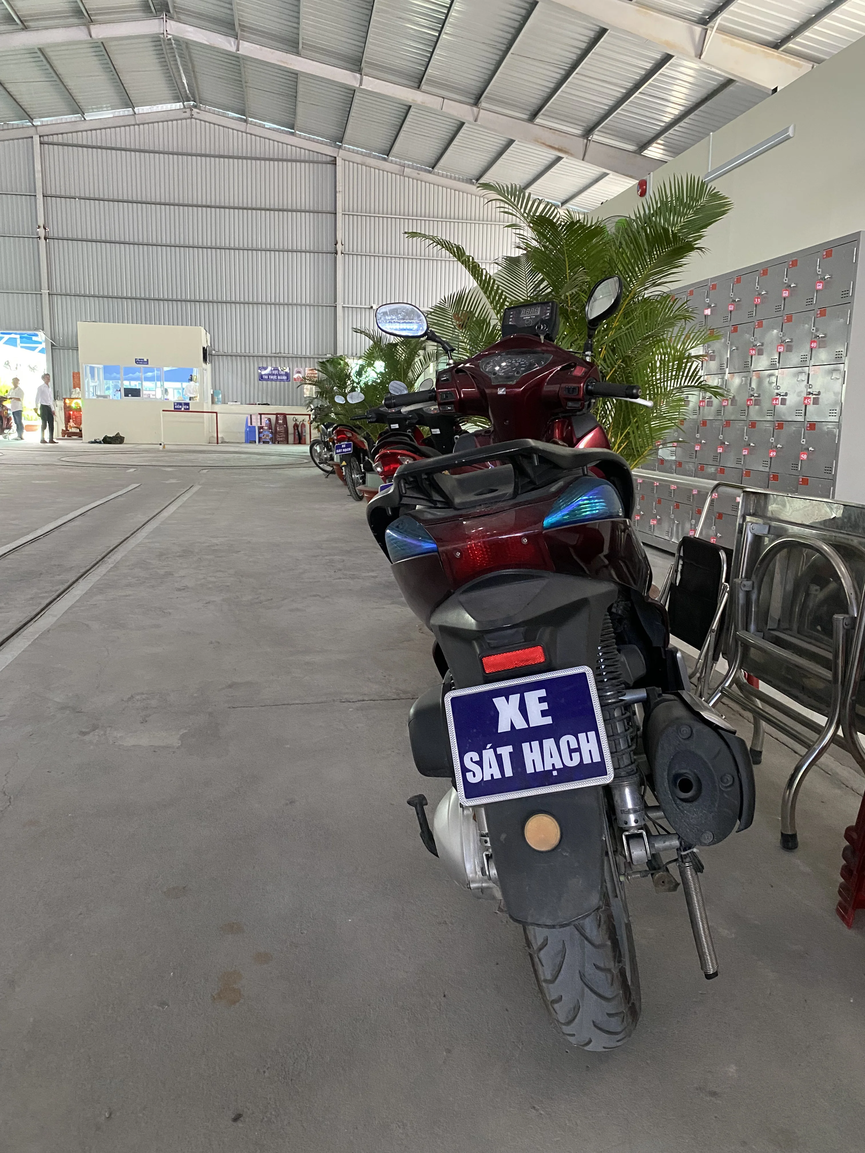 xe sát hạch lái xe